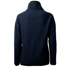 Los Angeles Dodgers Cutter & Buck Women's  Cascade Eco Sherpa Fleece Half-Zip Pullover Jacket - Navy