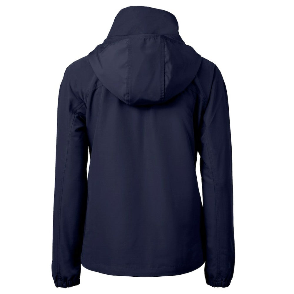 Chicago Cubs Cutter & Buck Women's Cooperstown Collection Charter Eco Recycled Half-Zip Anorak Jacket - Navy