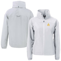 Seattle Mariners Cutter & Buck Women's  Charter Eco Recycled Full-Zip Jacket - Gray