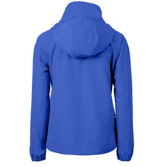 Los Angeles Dodgers Cutter & Buck Women's  Charter Eco Recycled Full-Zip Jacket - Royal