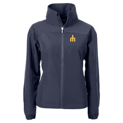 Seattle Mariners Cutter & Buck Women's  Charter Eco Recycled Full-Zip Jacket - Navy