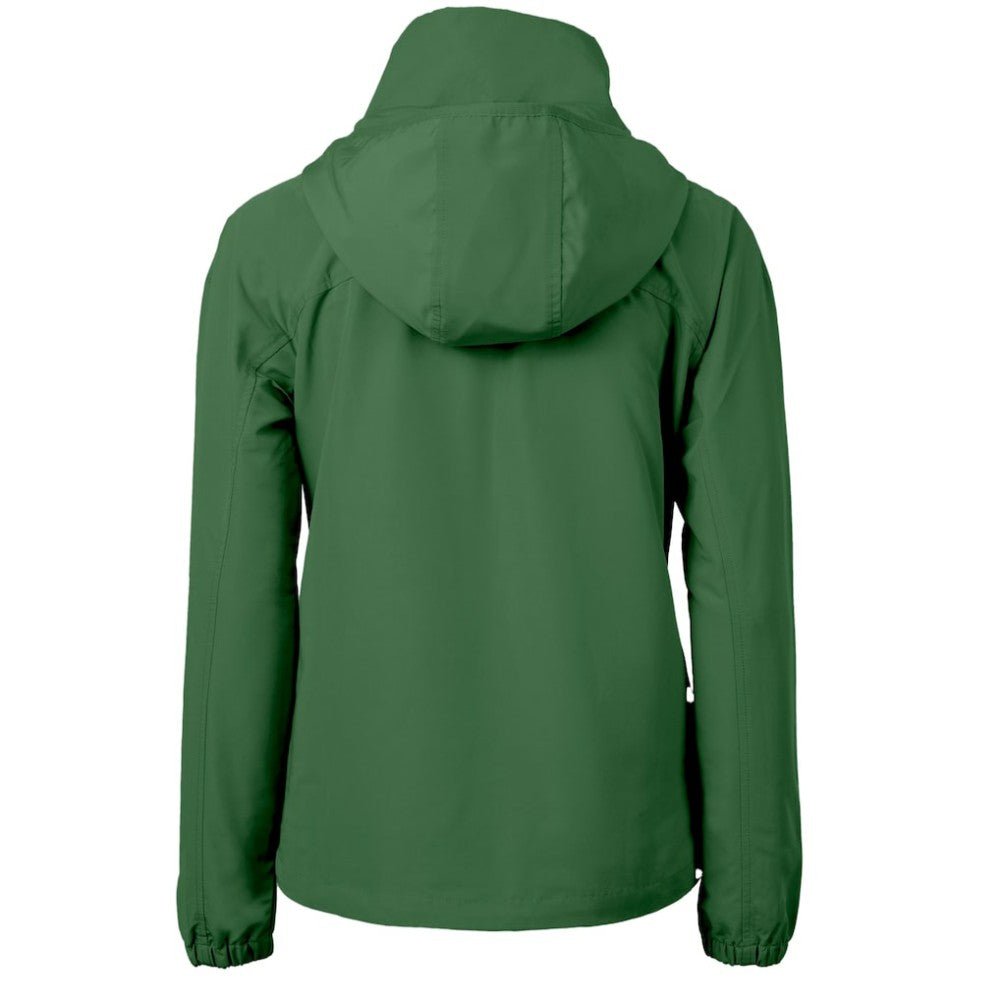 Athletics Cutter & Buck Women's Charter Eco Recycled Full-Zip Jacket - Green