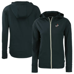 Los Angeles Dodgers Cutter & Buck Women's  Daybreak Eco Recycled Full-Zip Hoodie Jacket - Navy