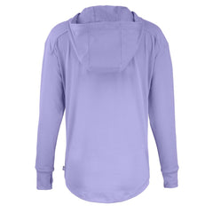 Colorado Rockies Cutter & Buck Women's Daybreak Eco Recycled Half-Zip Hoodie - Purple