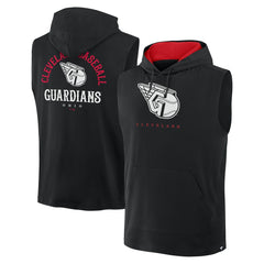 Cleveland Guardians Fire Speed Sleeveless Pullover Hoodie - Black