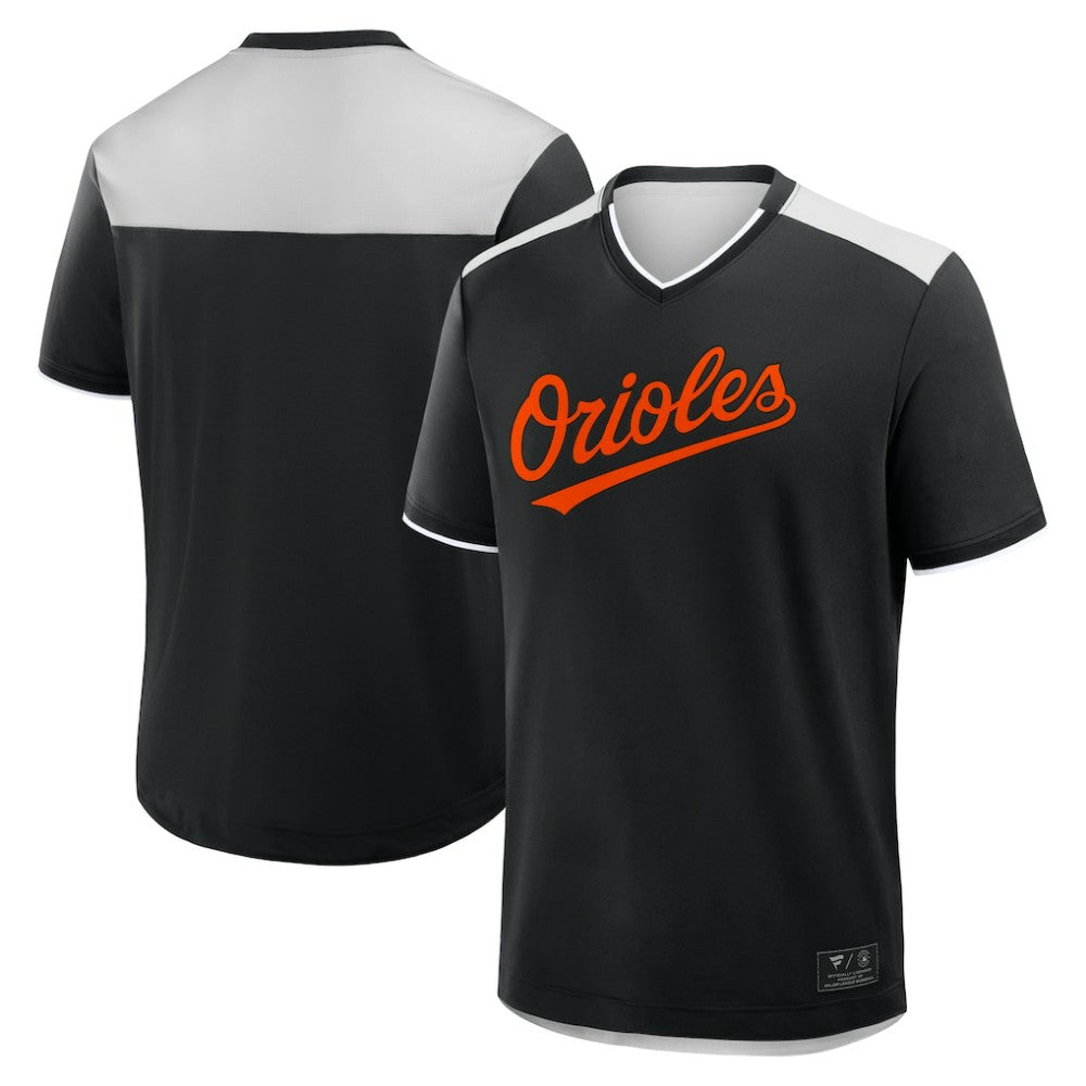 Baltimore Orioles Walk Off V-Neck T-Shirt - Black