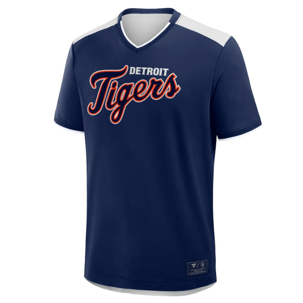 Detroit Tigers Walk Off V-Neck T-Shirt - Navy