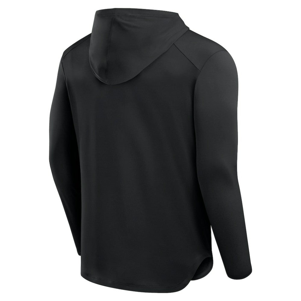San Diego Padres Front Office Power Mono Long Sleeve Hoodie T-Shirt - Black