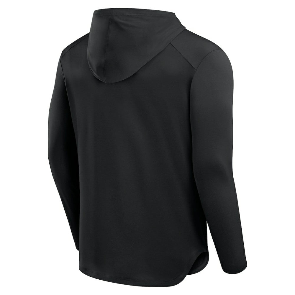 Philadelphia Phillies Front Office Power Mono Long Sleeve Hoodie T-Shirt - Black