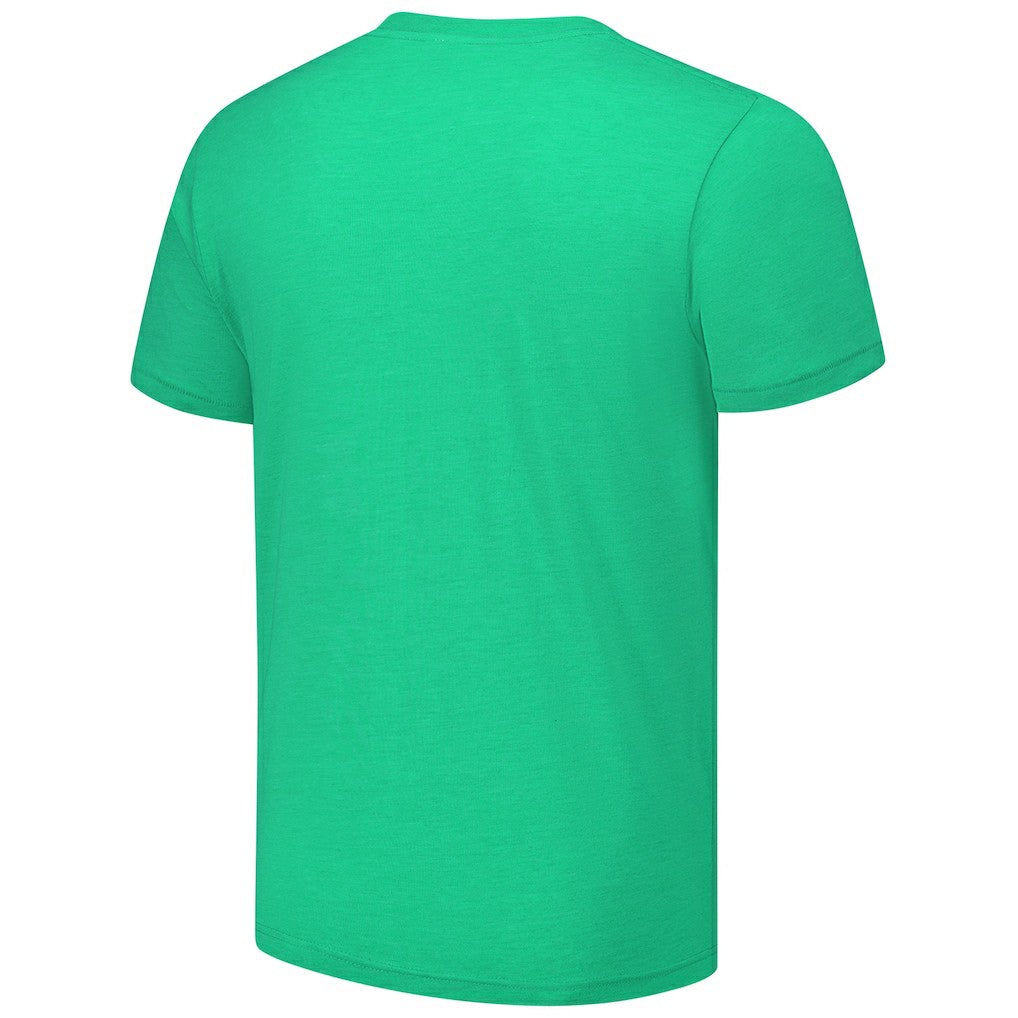 Saquon Barkley Philadelphia Eagles Homage Unisex NFL Blitz Player Tri-Blend T-Shirt - Heathered Kelly Green on sale