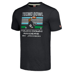 Bo Jackson Las Vegas Raiders Homage Unisex Tecmo Bowl Retired Player Graphic Tri-Blend T-Shirt - Charcoal online