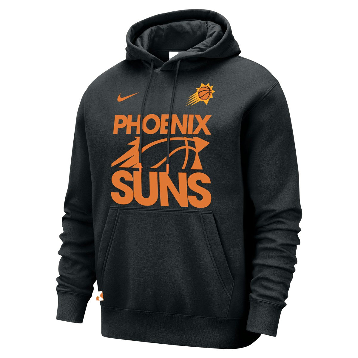 Phoenix Suns Courtside Club Pullover Hoodie - Black | Nike for sale