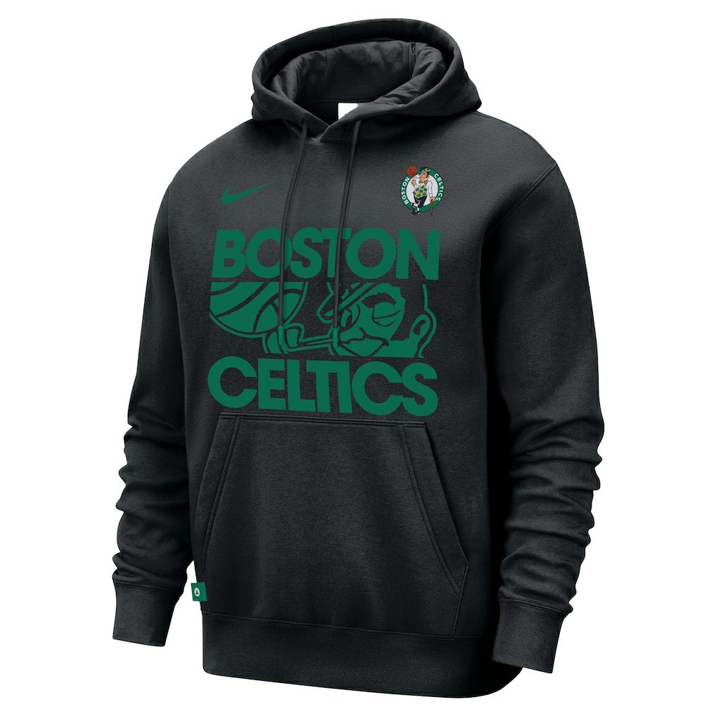 Boston Celtics Courtside Club Pullover Hoodie - Black | Nike cheap