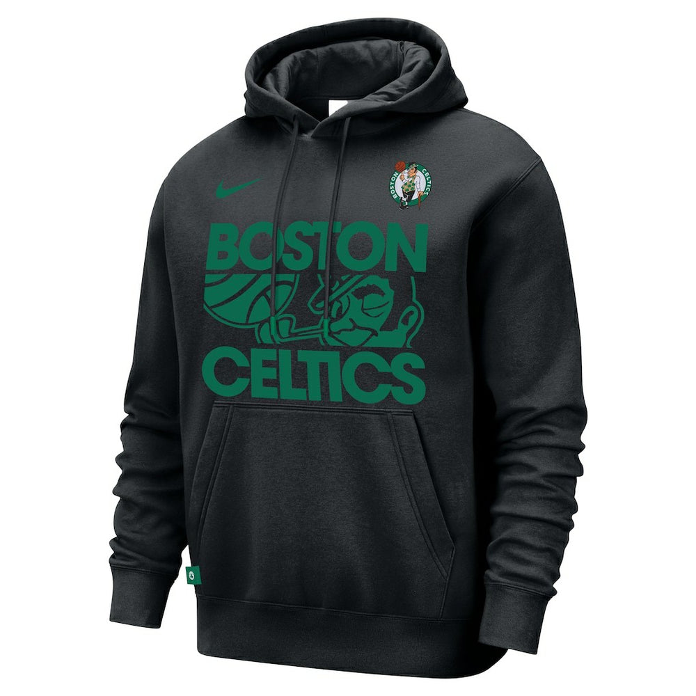 Boston Celtics Courtside Club Pullover Hoodie - Black | Nike cheap