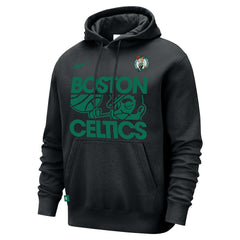 Boston Celtics Courtside Club Pullover Hoodie - Black | Nike cheap