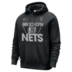 Brooklyn Nets Courtside Club Pullover Hoodie - Black | Nike online