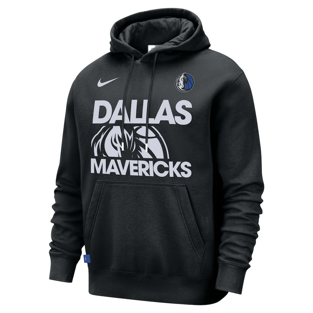 Dallas Mavericks Courtside Club Pullover Hoodie sale - Black | Nike outlet