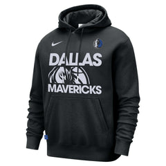 Dallas Mavericks Courtside Club Pullover Hoodie sale - Black | Nike outlet