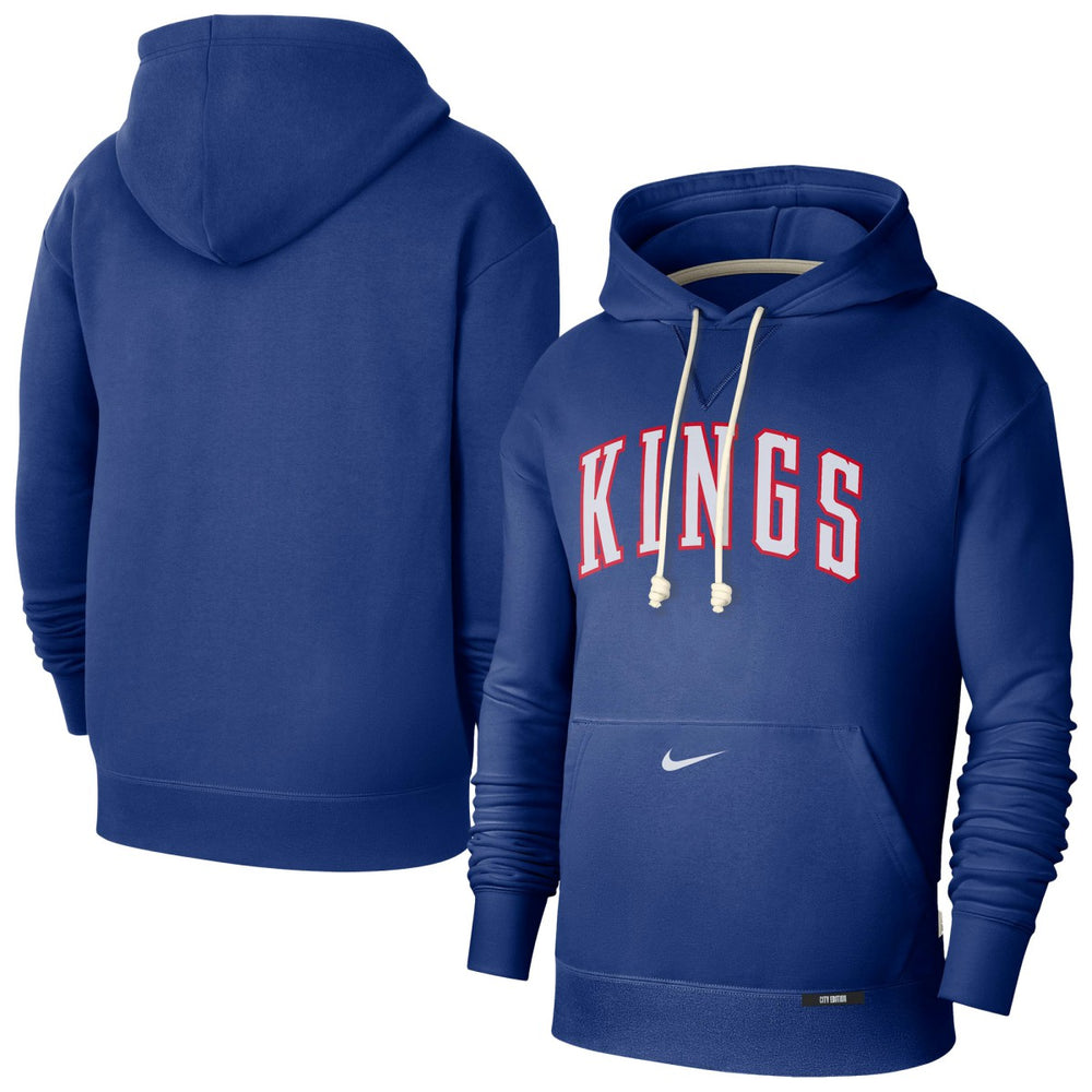 Sacramento Kings 2024/25 City Edition Performance Courtside Standard Issue Pullover Hoodie - Blue | Nike outlet