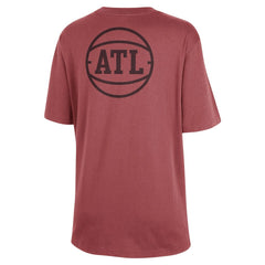 Atlanta Hawks Jordan Brand Women's Courtside Statement Edition Boyfriend T-Shirt - Red discount