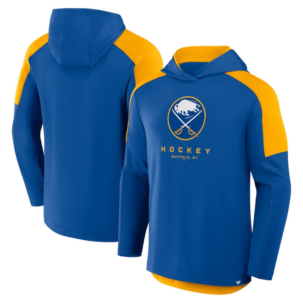 Buffalo Sabres Fanatics Meta Game Transitional Pullover Hoodie Royal