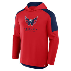Washington Capitals Fanatics Meta Game Transitional Pullover Hoodie Red