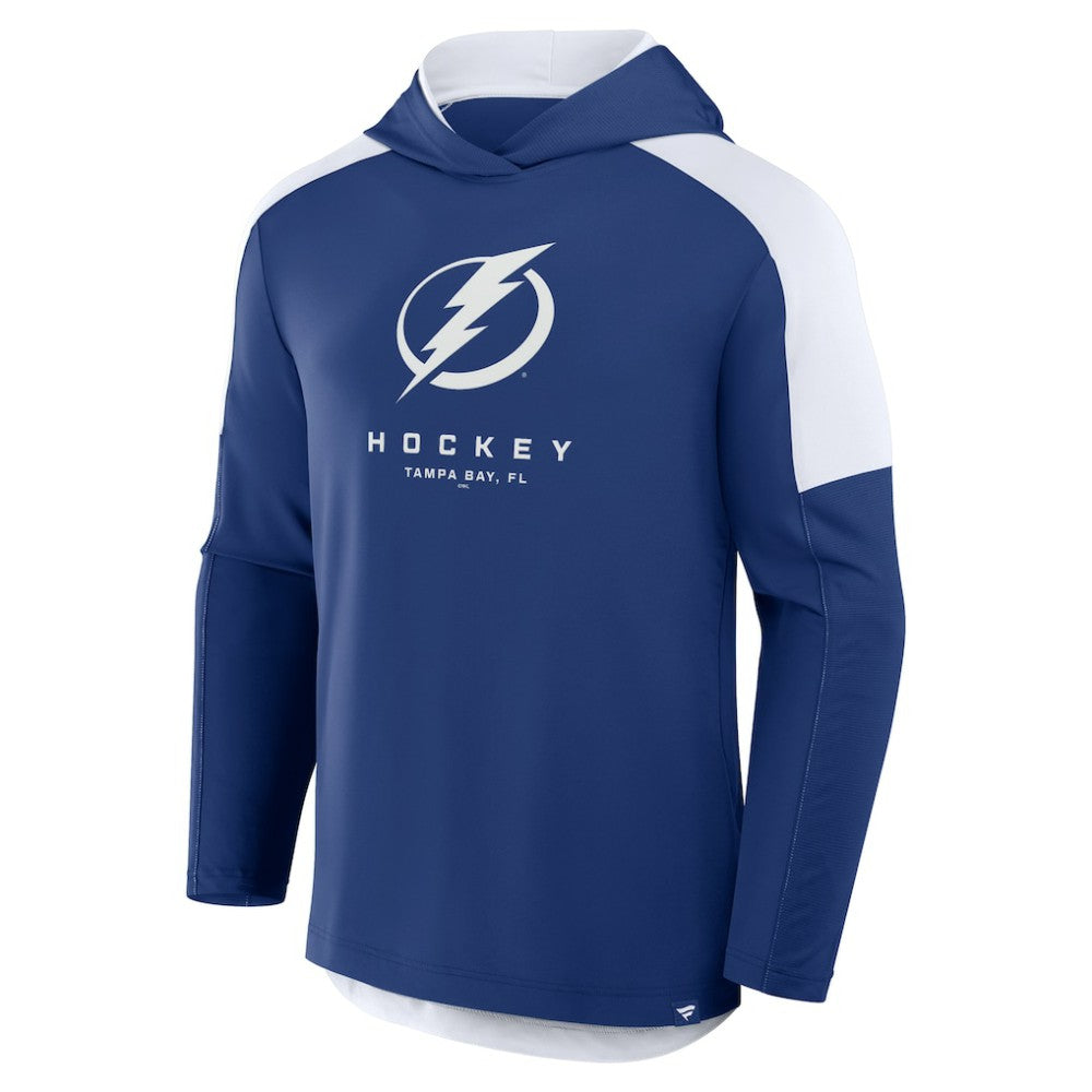 Tampa Bay Lightning Fanatics Meta Game Transitional Pullover Hoodie Blue