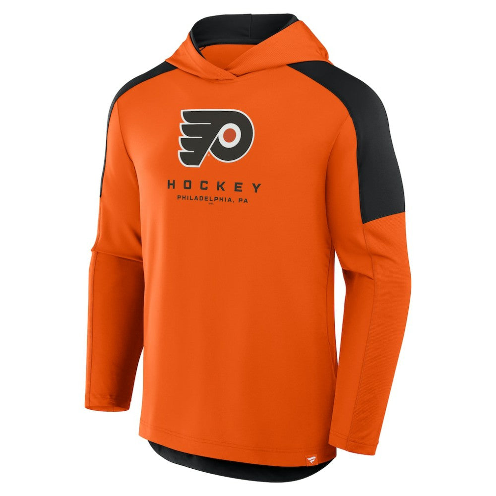 Philadelphia Flyers Fanatics Meta Game Transitional Pullover Hoodie Orange