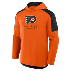 Philadelphia Flyers Fanatics Meta Game Transitional Pullover Hoodie Orange