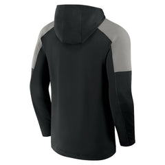 Los Angeles Kings Fanatics Meta Game Transitional Pullover Hoodie Black