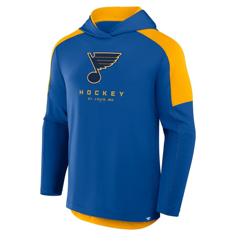 St. Louis Blues Fanatics Meta Game Transitional Pullover Hoodie Royal