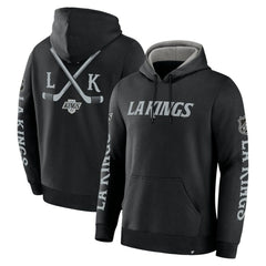 Los Angeles Kings Fanatics Big City Legacy Fleece Pullover Hoodie Black
