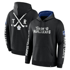 Toronto Maple Leafs Fanatics Big City Legacy Fleece Pullover Hoodie Black