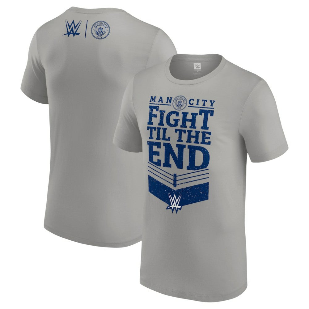 WWE x Manchester City Fight til the End - Gray discount