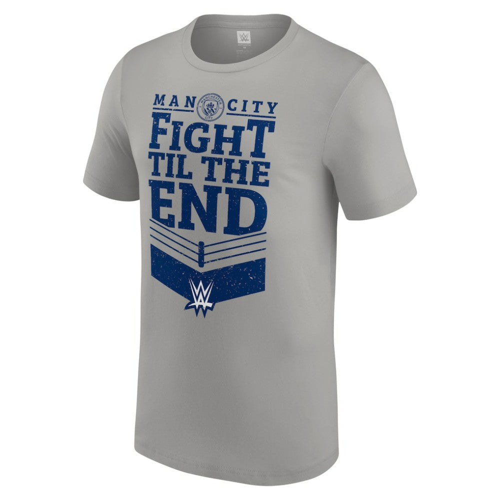 WWE x Manchester City Fight til the End - Gray discount