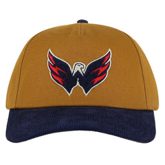Washington Capitals American Needle Burnett Adjustable Hat Tan/Navy