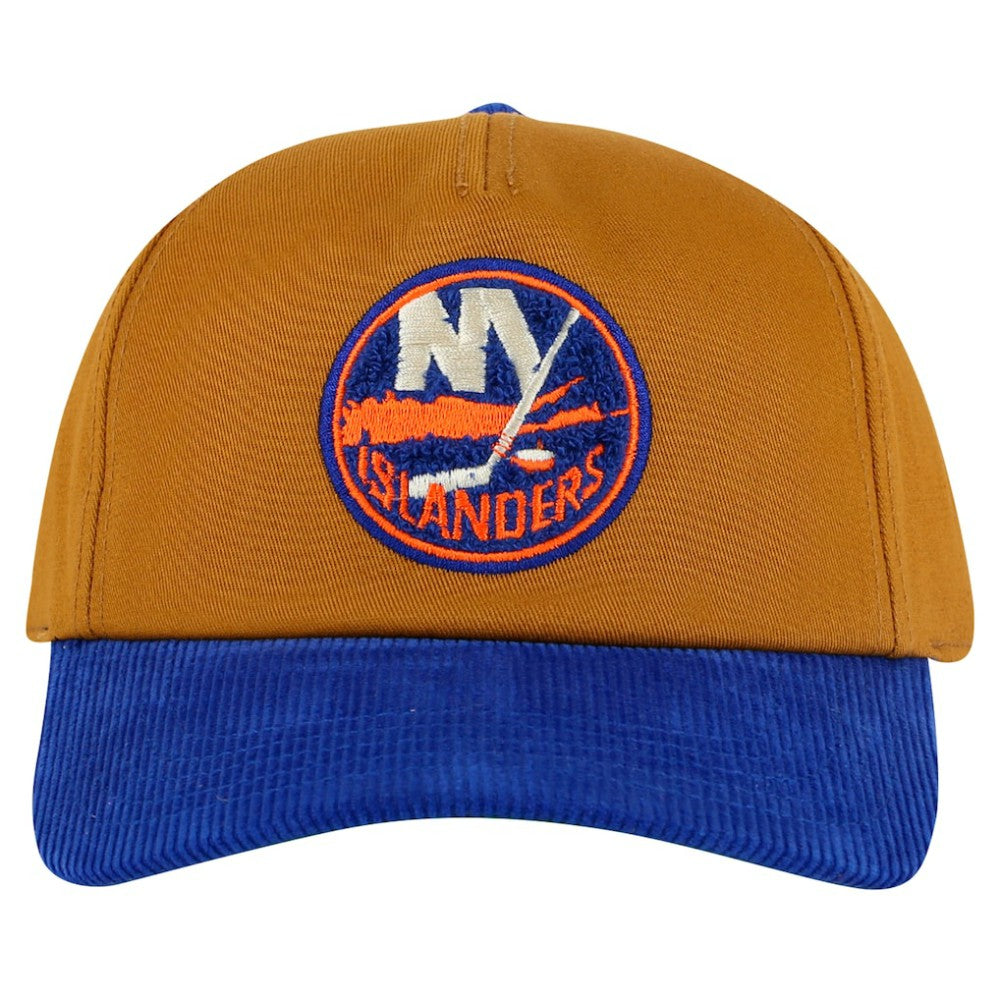 New York Islanders American Needle Burnett Adjustable Hat Tan/Royal