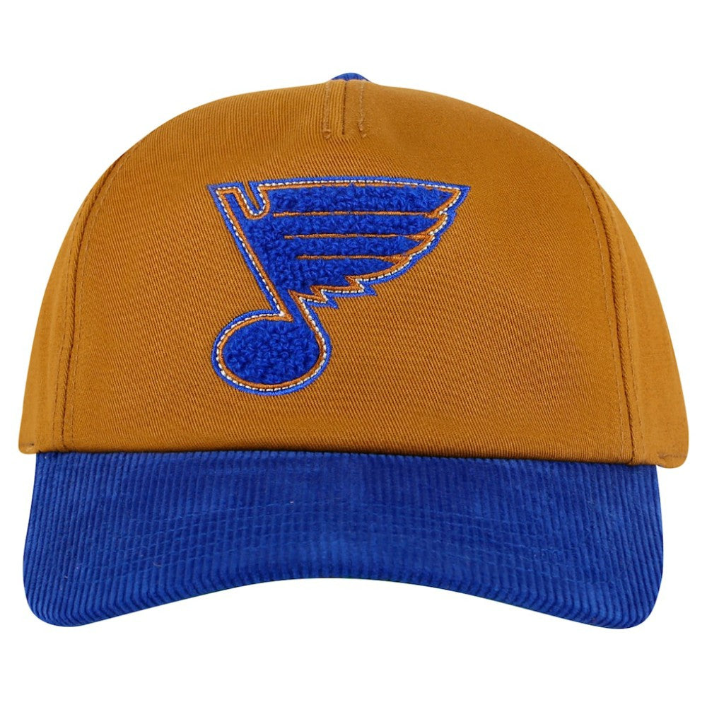 St. Louis Blues American Needle Burnett Adjustable Hat Tan/Blue