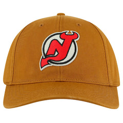 New Jersey Devils American Needle Hepcat Washed Twill Adjustable Hat Tan