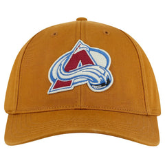 Colorado Avalanche American Needle Hepcat Washed Twill Adjustable Hat Tan