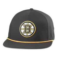 Boston Bruins American Needle Buxton Pro Tech Adjustable Hat Black