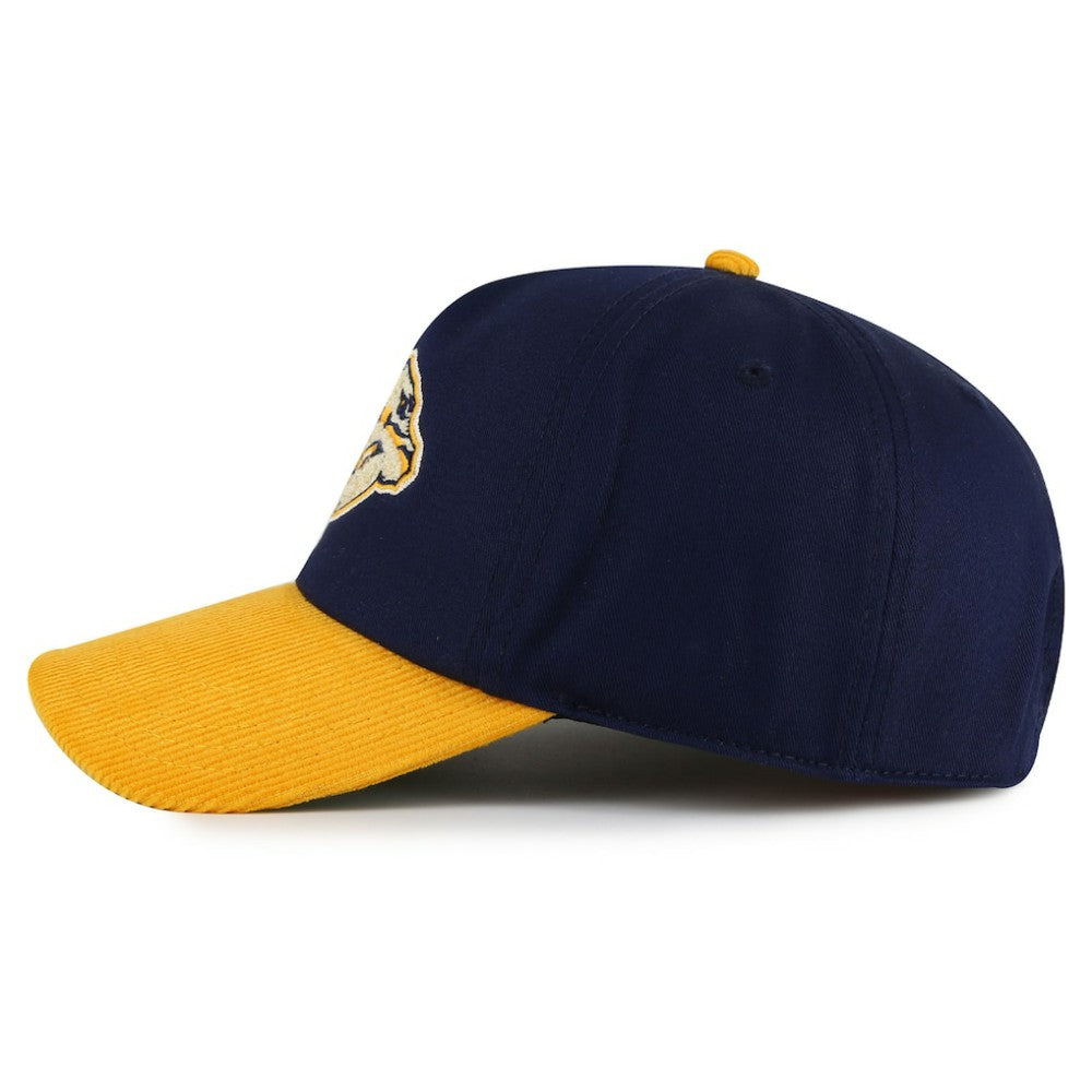 Nashville Predators American Needle Burnett Adjustable Hat Navy/Gold