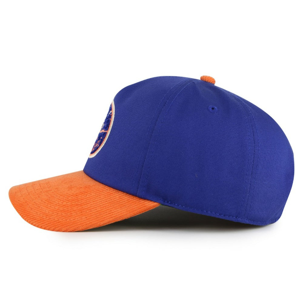 New York Islanders American Needle Burnett Adjustable Hat Royal/Orange