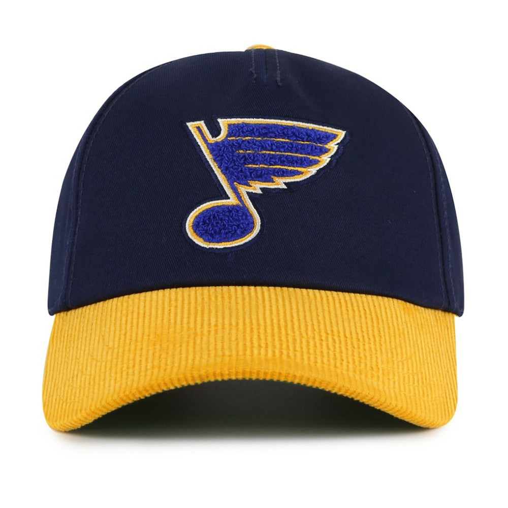 St. Louis Blues American Needle Burnett Adjustable Hat Navy/Gold
