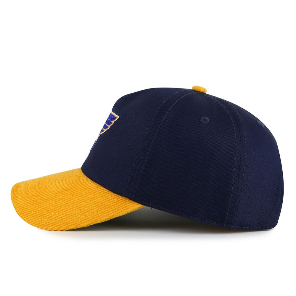 St. Louis Blues American Needle Burnett Adjustable Hat Navy/Gold
