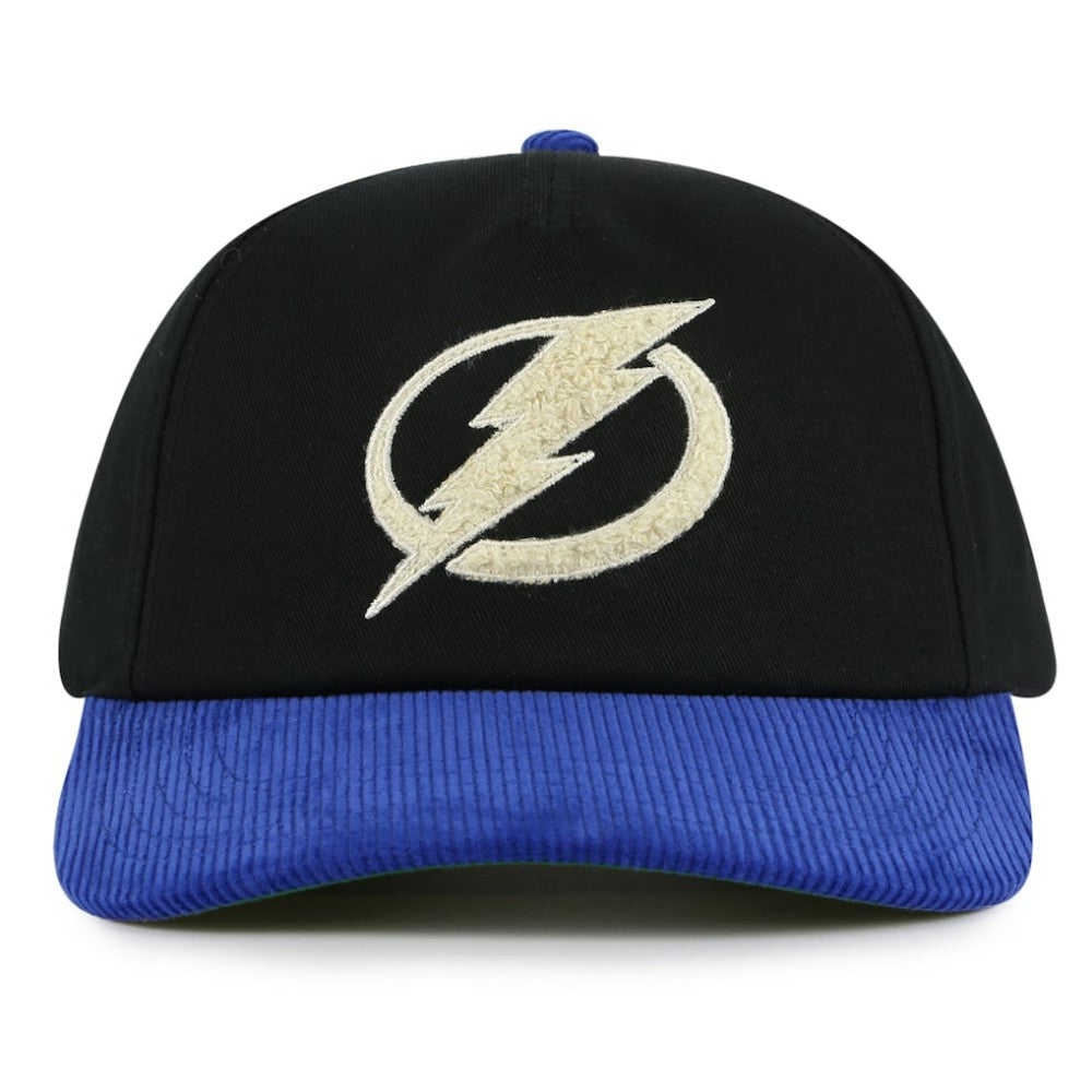Tampa Bay Lightning American Needle Burnett Adjustable Hat Black/Blue