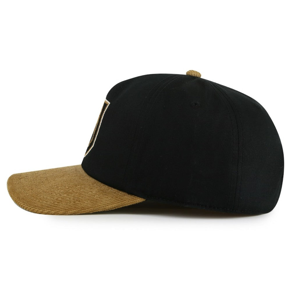 Vegas Golden Knights American Needle Burnett Adjustable Hat Black/Gold