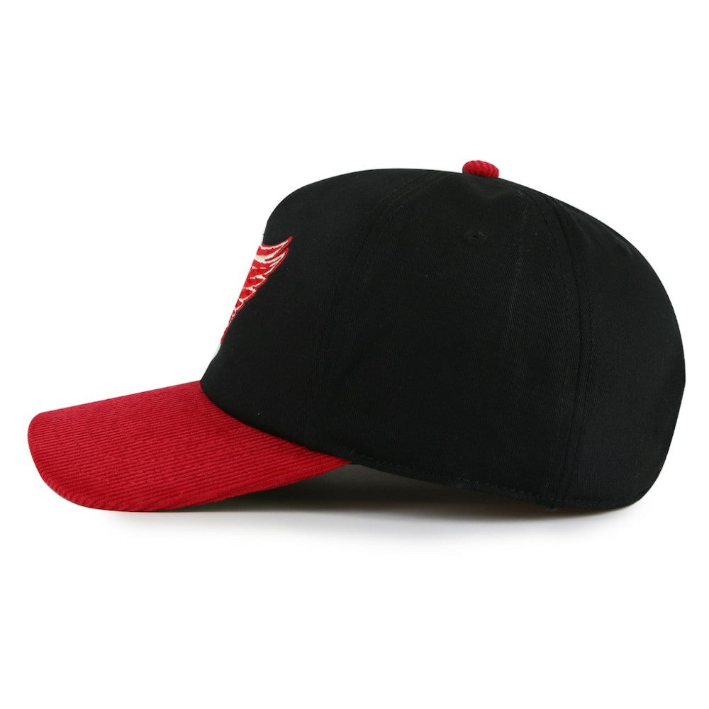 Detroit Red Wings American Needle Burnett Adjustable Hat Black/Red