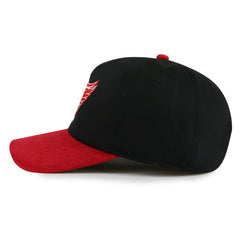 Detroit Red Wings American Needle Burnett Adjustable Hat Black/Red