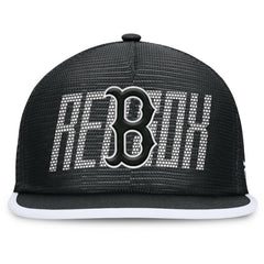 Boston Red Sox Let's Glow Line Drive Snapback Hat - Black